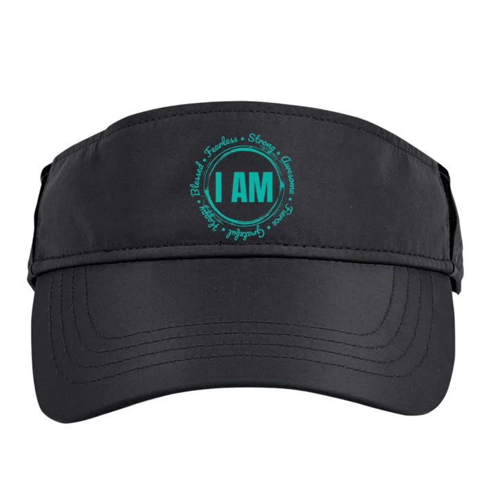 Inspirational Quote Apparel When Kindness Matters Adult Drive Performance Visor