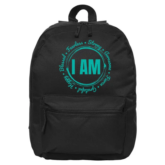 Inspirational Quote Apparel When Kindness Matters 16 in Basic Backpack