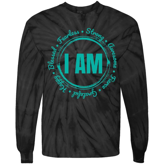 Inspirational Quote Apparel When Kindness Matters Tie-Dye Long Sleeve Shirt