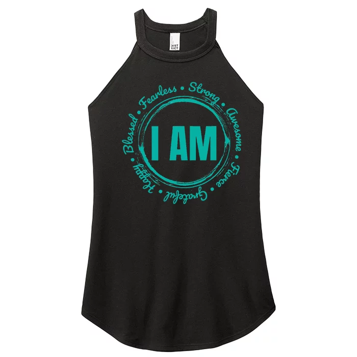 Inspirational Quote Apparel When Kindness Matters Women’s Perfect Tri Rocker Tank