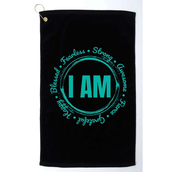 Inspirational Quote Apparel When Kindness Matters Platinum Collection Golf Towel