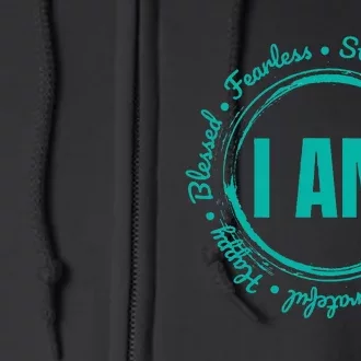 Inspirational Quote Apparel When Kindness Matters Full Zip Hoodie