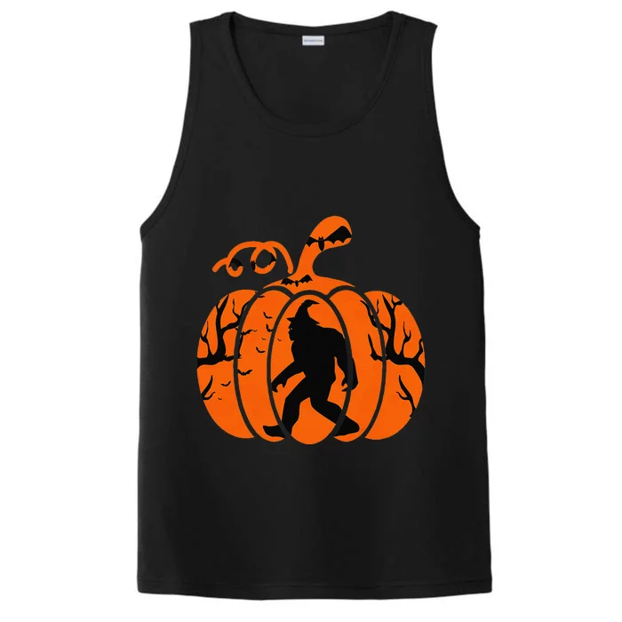 Im Really A Bigfoot Pumpkin Halloween Costumes Funny Performance Tank