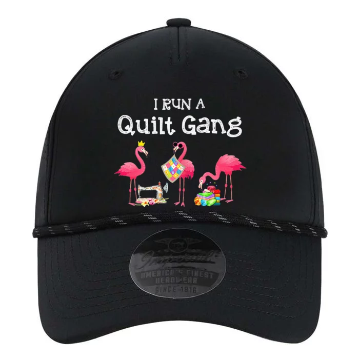 I run a quilt gang funny quilting Performance The Dyno Cap