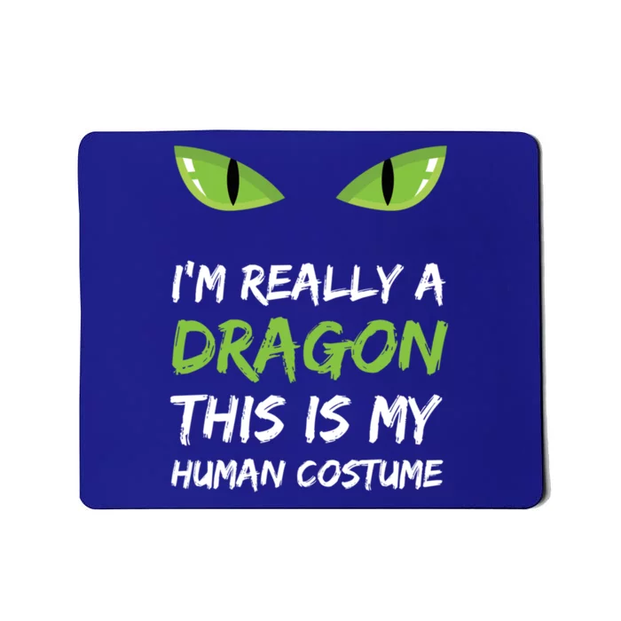 IM Really A Dragon This Is My Hu Costume Gift Cute Mousepad