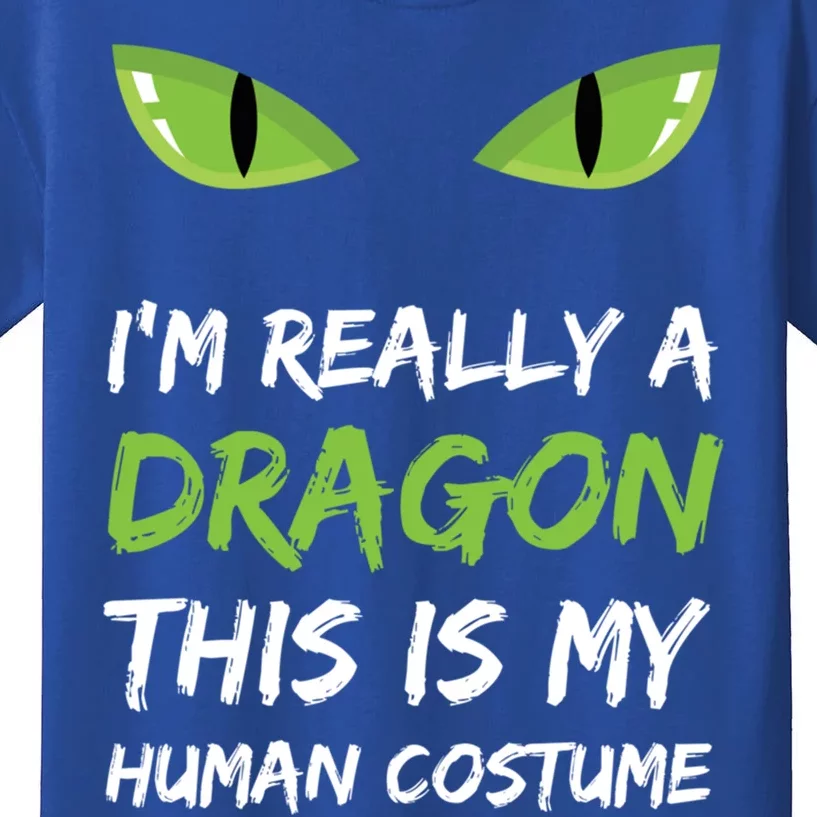 IM Really A Dragon This Is My Hu Costume Gift Cute Kids T-Shirt