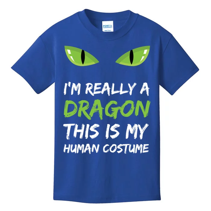 IM Really A Dragon This Is My Hu Costume Gift Cute Kids T-Shirt