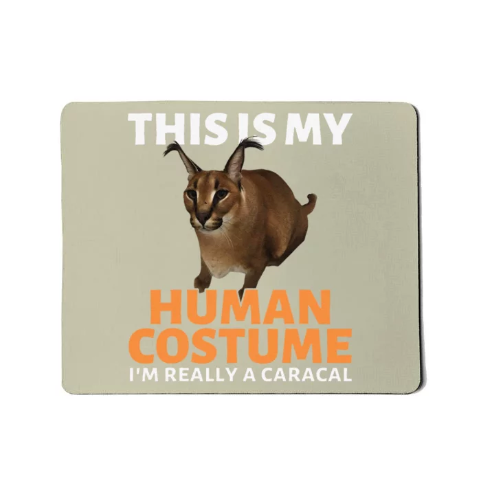 Im Really A Caracal Cat Funny Big Floppa My Beloved Meme Mousepad