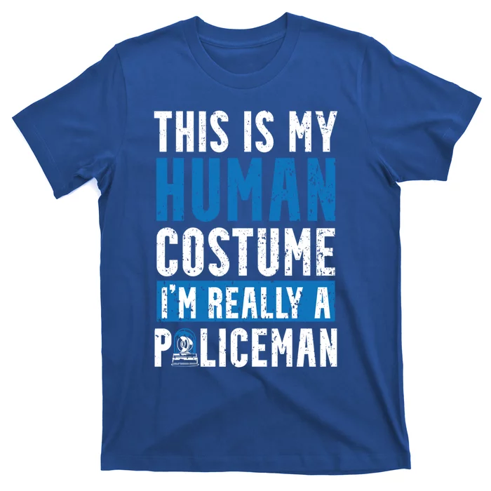 I'm Really A Policeman Police Officer Law Enforcement Cool Gift T-Shirt