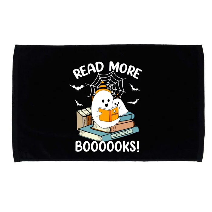 Im Really A Ghost Read More Boooooks Cute Ghost Books Lover Gift Microfiber Hand Towel