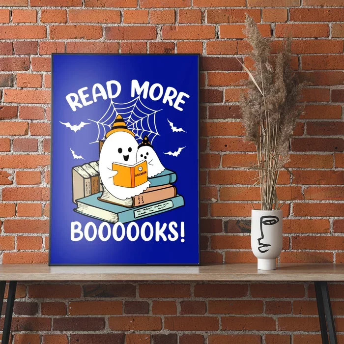 Im Really A Ghost Read More Boooooks Cute Ghost Books Lover Gift Poster