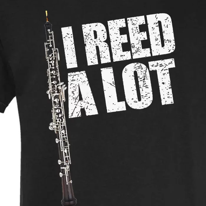 I Reed A Lot Oboe Player Funny Oboes Music Gift Garment-Dyed Heavyweight T-Shirt