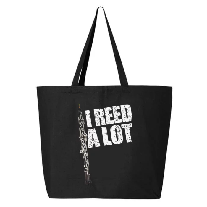 I Reed A Lot Oboe Player Funny Oboes Music Gift 25L Jumbo Tote