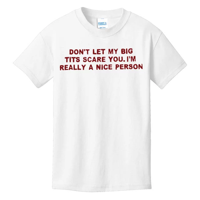 Im Really A Nice Person Kids T-Shirt