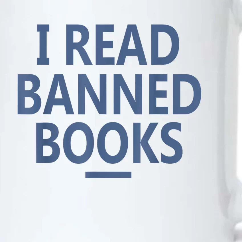 I Read Banned Books Iowa Student Black Color Changing Mug