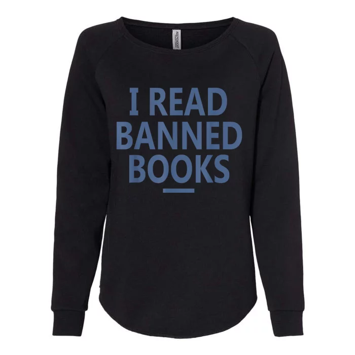 I Read Banned Books Iowa Student Womens California Wash Sweatshirt