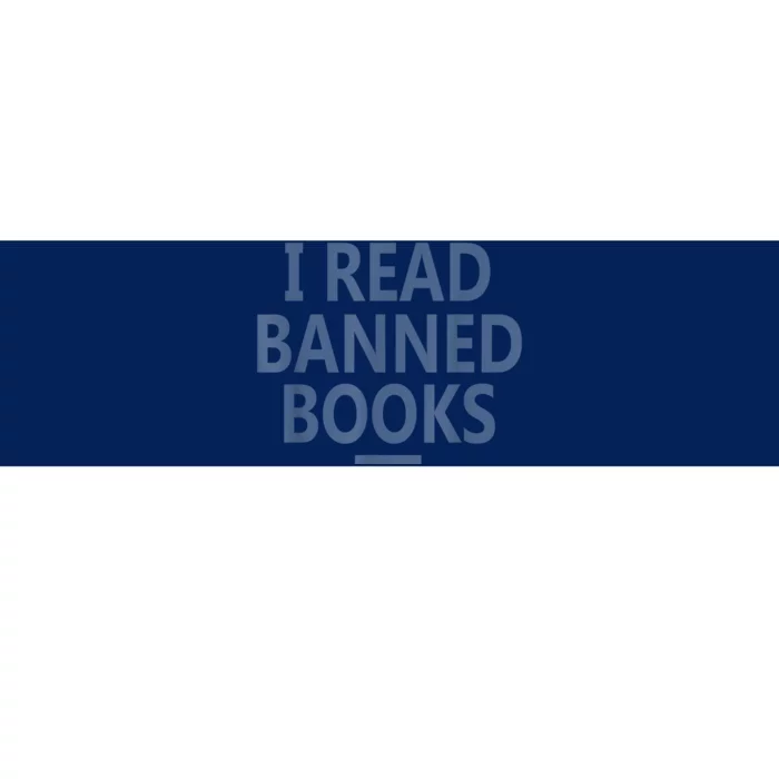 I Read Banned Books Iowa Student Bumper Sticker