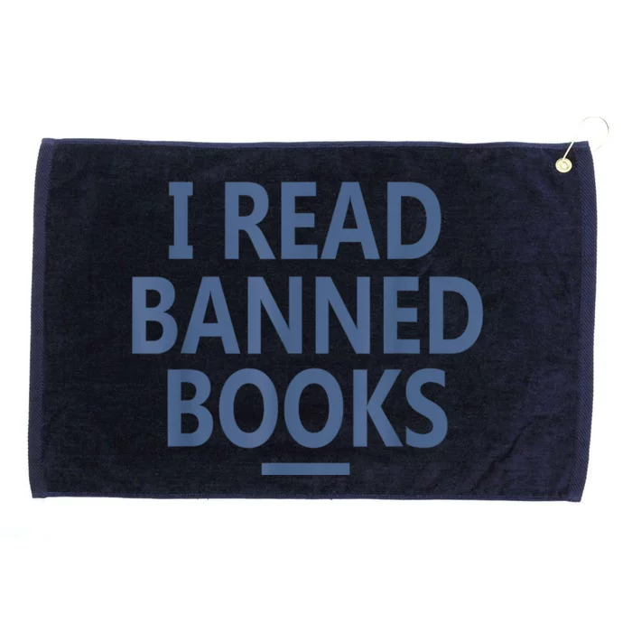 I Read Banned Books Iowa Student Grommeted Golf Towel