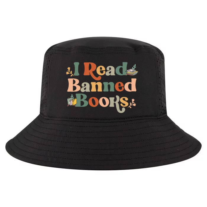 I Read Banned Books Week Librarian Freadom Reader Nerd Cool Comfort Performance Bucket Hat