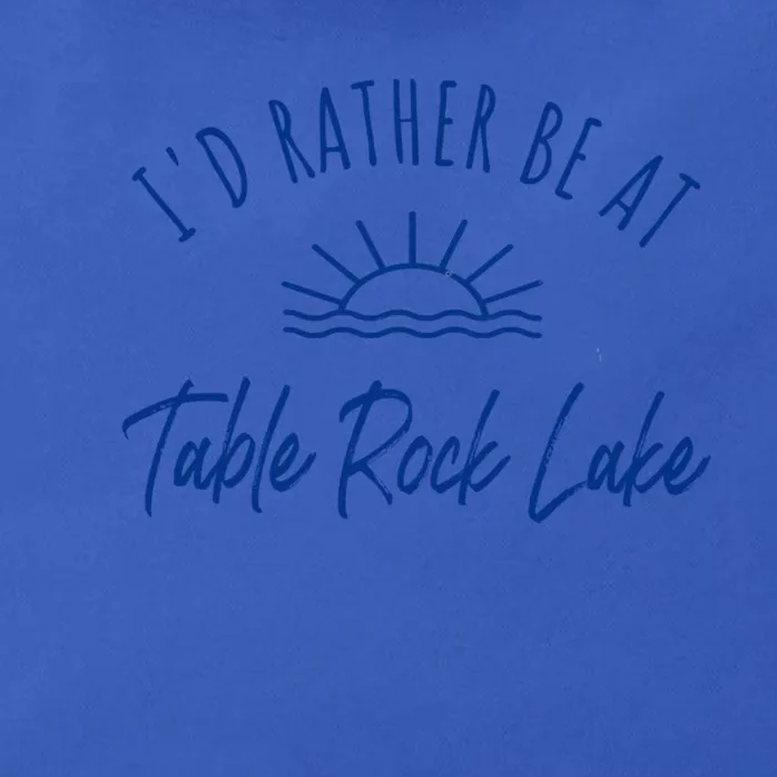 Id Rather Be At Table Rock Lake Boating Fishing Gift Idea Gift Zip Tote Bag