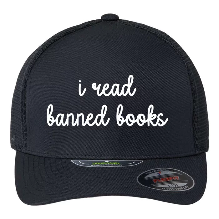 I Read Banned Books Joy Behar Flexfit Unipanel Trucker Cap