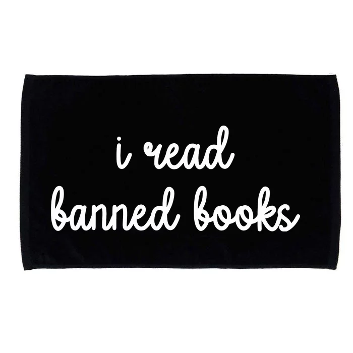 I Read Banned Books Joy Behar Microfiber Hand Towel