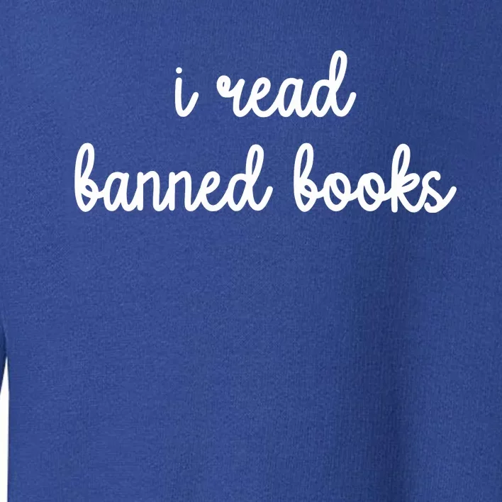 I Read Banned Books Joy Behar Toddler Sweatshirt