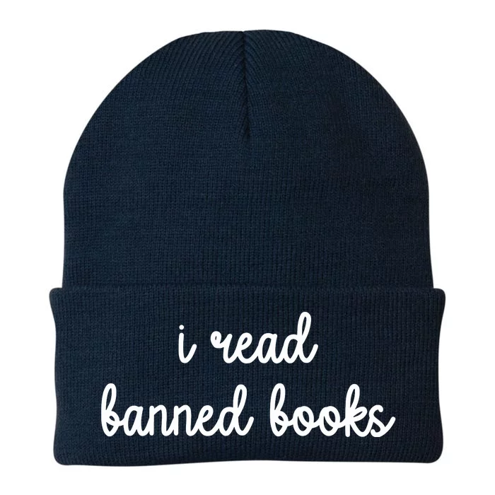 I Read Banned Books Joy Behar Knit Cap Winter Beanie