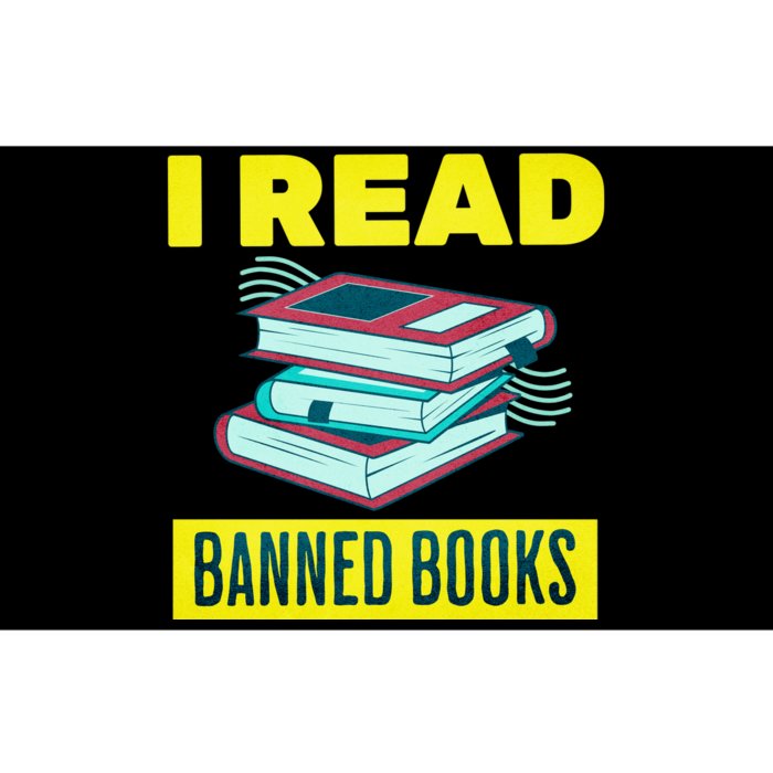 I Read Banned Books Politically Incorrect Anti Censorship Bumper Sticker