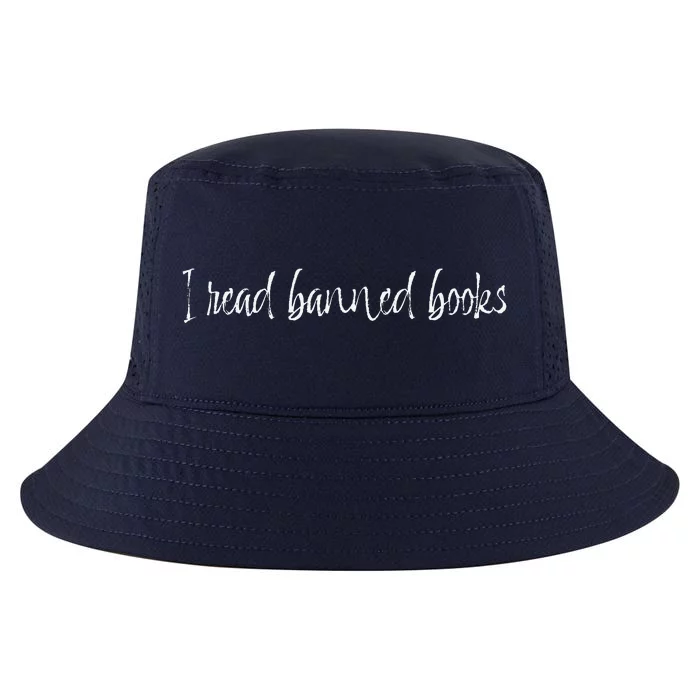 I Read Banned Books Cool Comfort Performance Bucket Hat