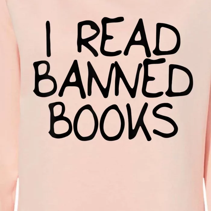 I Read Banned Books Womens California Wash Sweatshirt