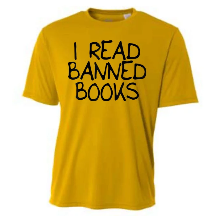 I Read Banned Books Cooling Performance Crew T-Shirt