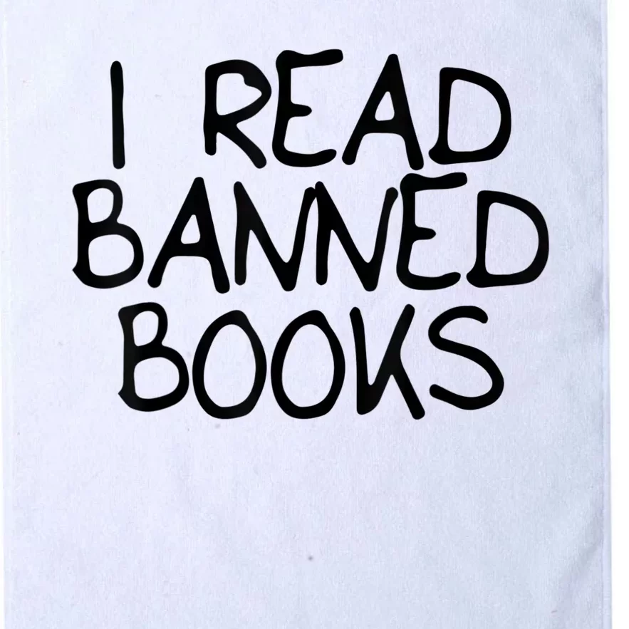 I Read Banned Books Platinum Collection Golf Towel