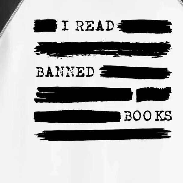 I Read Banned Books Banned Books Week Gift Librarian Teacher Toddler Fine Jersey T-Shirt