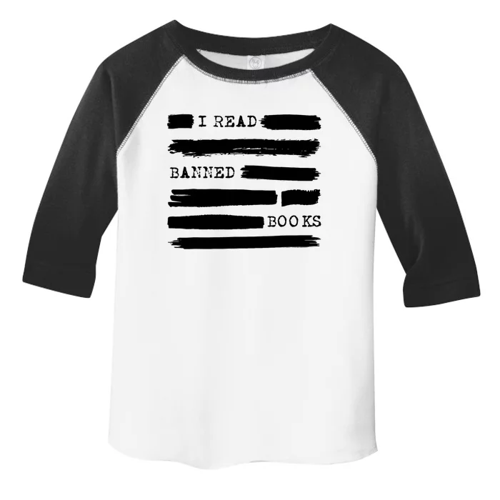 I Read Banned Books Banned Books Week Gift Librarian Teacher Toddler Fine Jersey T-Shirt