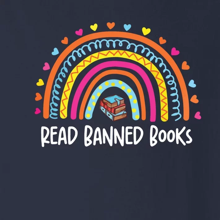 I Read Banned Books Rainbow Readers Reading Gift Toddler Long Sleeve Shirt