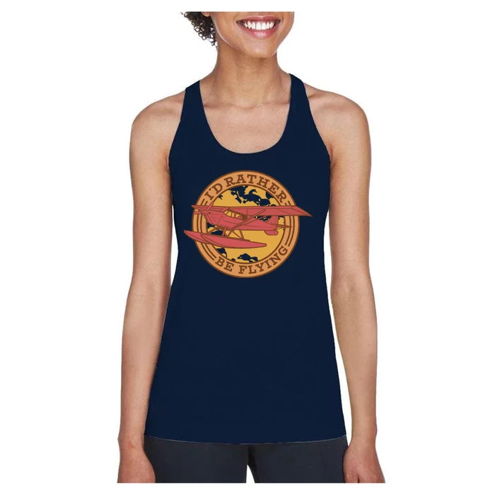 I'd Rather Be Flying Women's Racerback Tank