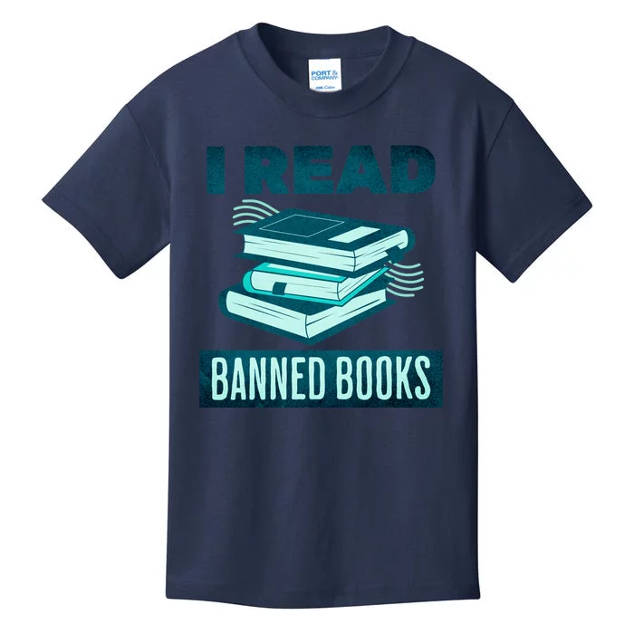 I Read Banned Books Politically Incorrect Anti Censorship Kids T-Shirt