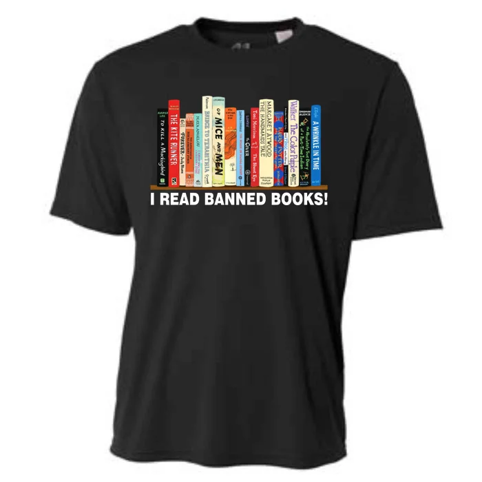 I Read Banned Books Cooling Performance Crew T-Shirt