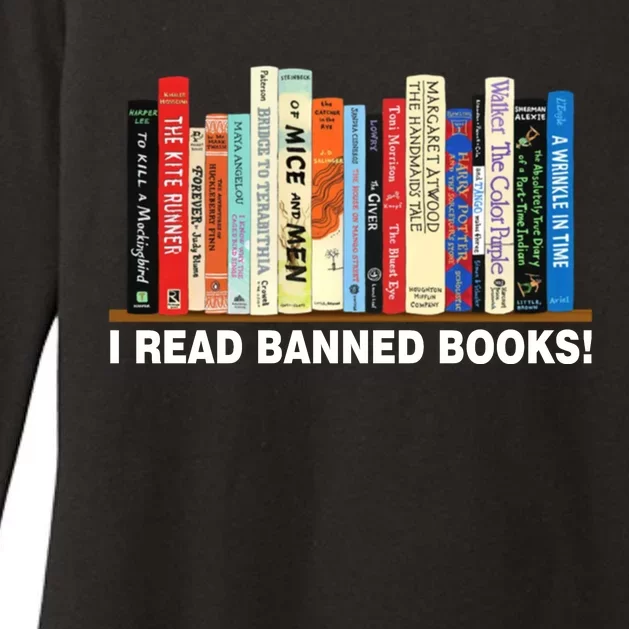 I Read Banned Books Womens CVC Long Sleeve Shirt