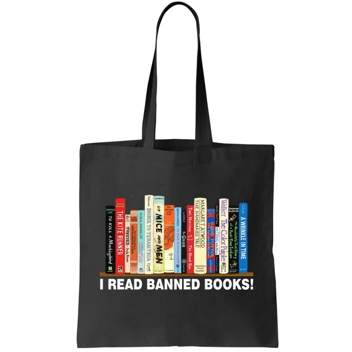 I Read Banned Books Tote Bag