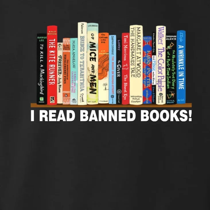 I Read Banned Books Toddler Hoodie