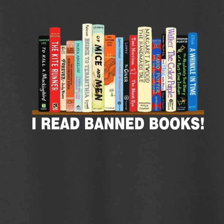 I Read Banned Books Toddler T-Shirt