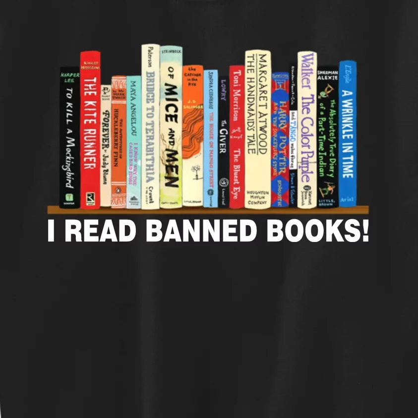 I Read Banned Books Kids Sweatshirt