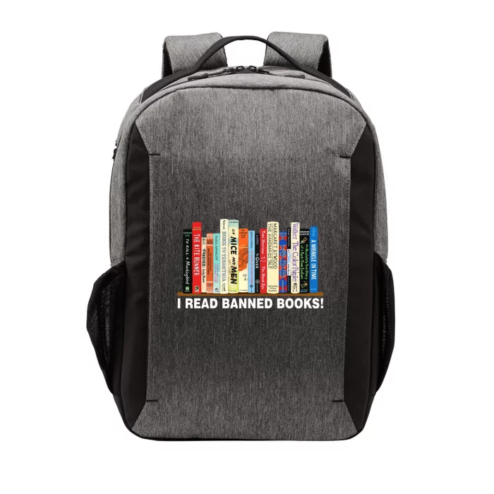 I Read Banned Books Vector Backpack