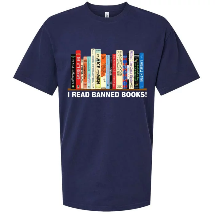 I Read Banned Books Sueded Cloud Jersey T-Shirt