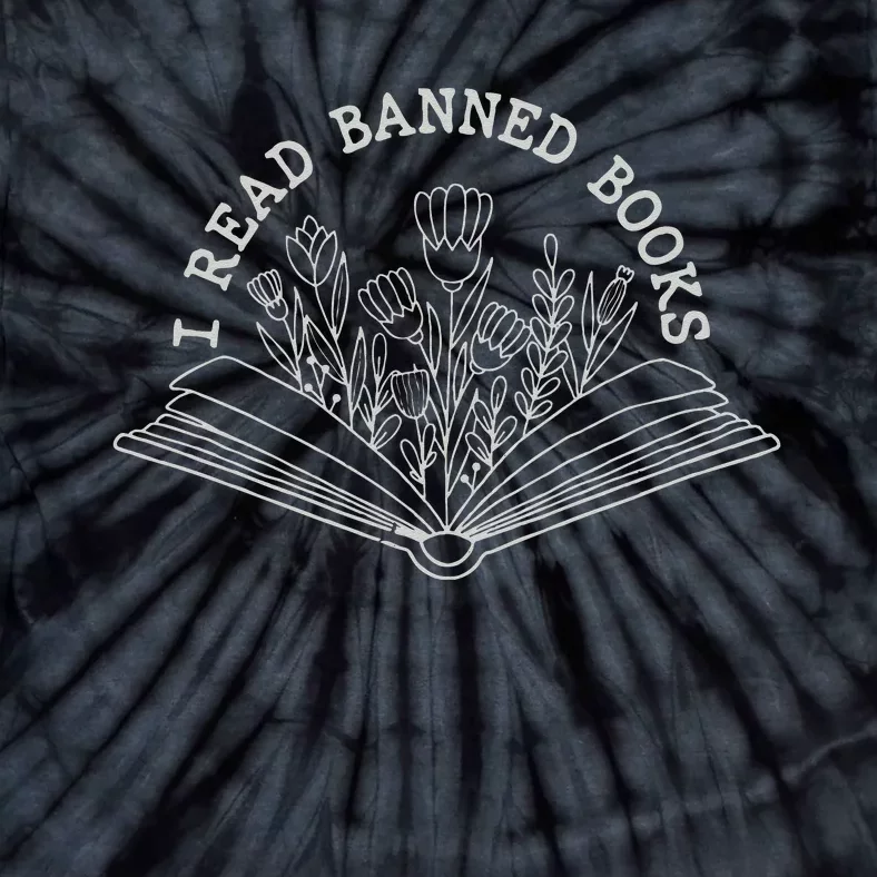 I Read Banned Books Week Librarian Reader Ban Books Tie-Dye T-Shirt