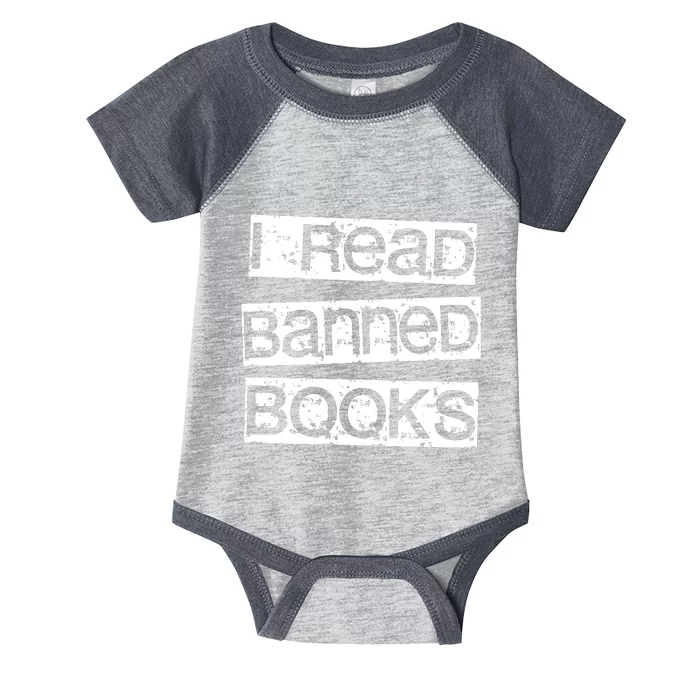 I Read Banned Books Infant Baby Jersey Bodysuit