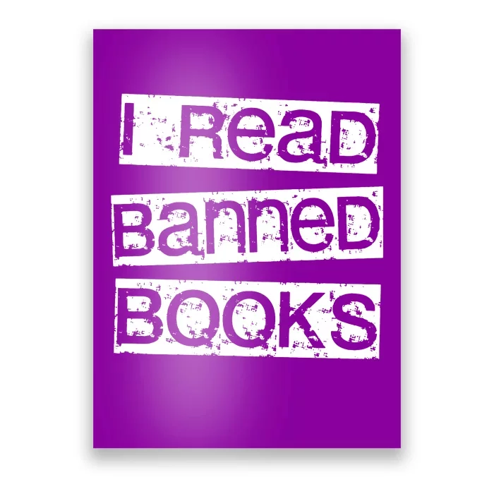 I Read Banned Books Poster