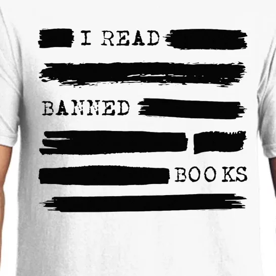 I Read Banned Books Banned Books Week Gift Librarian Teacher Pajama Set